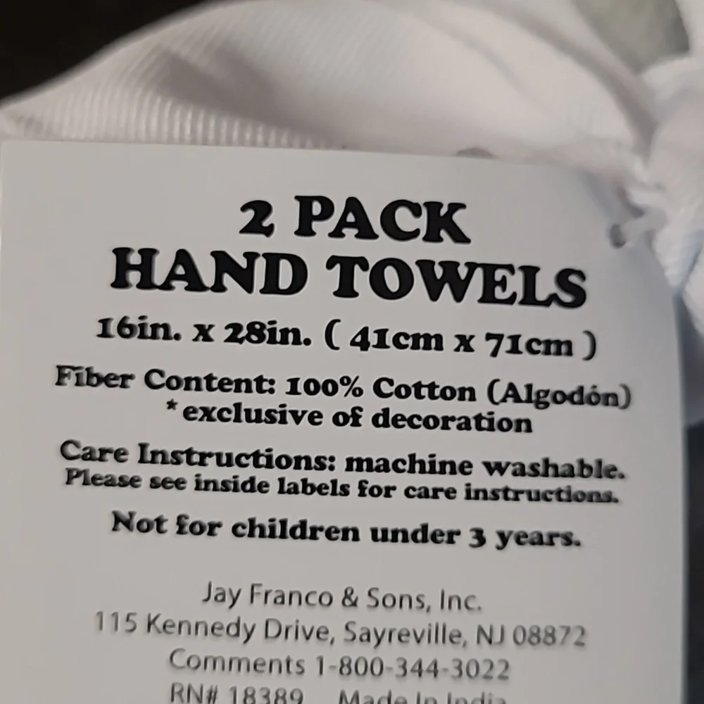 Minnie Mouse Hand Towels